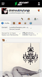 Mobile Screenshot of drainoutmylungs.deviantart.com