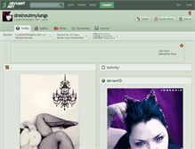 Tablet Screenshot of drainoutmylungs.deviantart.com