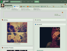 Tablet Screenshot of aimanness.deviantart.com