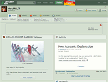 Tablet Screenshot of heromau5.deviantart.com