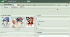 Desktop Screenshot of electro-dream.deviantart.com