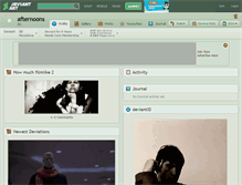 Tablet Screenshot of afternoons.deviantart.com