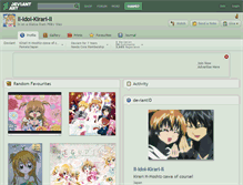 Tablet Screenshot of ll-idol-kirari-ll.deviantart.com