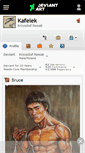 Mobile Screenshot of kafelek.deviantart.com