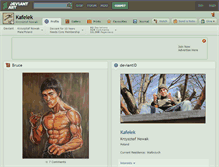 Tablet Screenshot of kafelek.deviantart.com