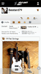 Mobile Screenshot of basstard79.deviantart.com