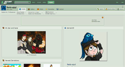 Desktop Screenshot of fenix-azul.deviantart.com