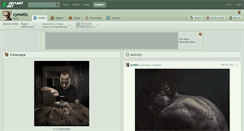Desktop Screenshot of cymetic.deviantart.com