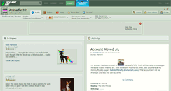 Desktop Screenshot of animalfan101.deviantart.com