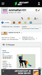 Mobile Screenshot of animalfan101.deviantart.com