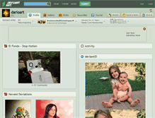 Tablet Screenshot of darioart.deviantart.com