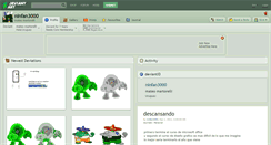 Desktop Screenshot of ninfan3000.deviantart.com