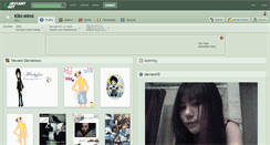 Desktop Screenshot of kiki-mimi.deviantart.com