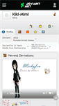 Mobile Screenshot of kiki-mimi.deviantart.com