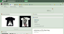Desktop Screenshot of mathcasey.deviantart.com