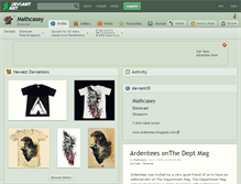Tablet Screenshot of mathcasey.deviantart.com