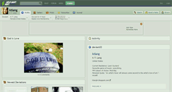 Desktop Screenshot of ktlang.deviantart.com