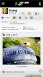 Mobile Screenshot of ktlang.deviantart.com