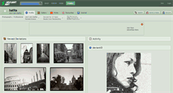 Desktop Screenshot of batita.deviantart.com