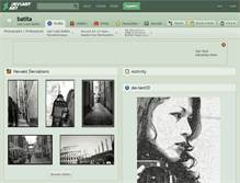 Tablet Screenshot of batita.deviantart.com