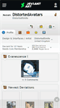 Mobile Screenshot of distortedavatars.deviantart.com