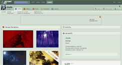 Desktop Screenshot of chullo.deviantart.com