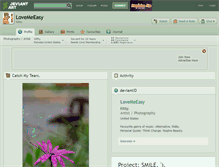 Tablet Screenshot of lovemeeasy.deviantart.com