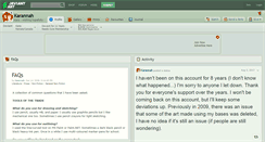 Desktop Screenshot of karannah.deviantart.com