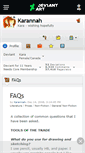 Mobile Screenshot of karannah.deviantart.com