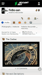 Mobile Screenshot of febo-san.deviantart.com