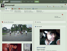 Tablet Screenshot of grimmurengill.deviantart.com