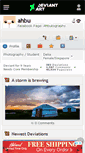Mobile Screenshot of ahbu.deviantart.com