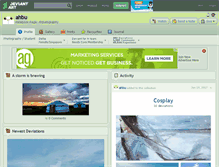 Tablet Screenshot of ahbu.deviantart.com