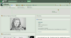 Desktop Screenshot of irishluck.deviantart.com