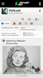 Mobile Screenshot of irishluck.deviantart.com