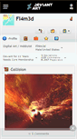 Mobile Screenshot of fl4m3d.deviantart.com