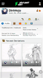 Mobile Screenshot of dinhnojo.deviantart.com