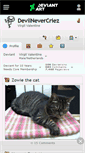 Mobile Screenshot of devilnevercriez.deviantart.com
