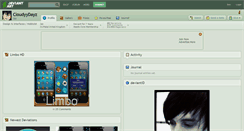 Desktop Screenshot of cloudyydayz.deviantart.com