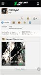 Mobile Screenshot of mimiyan.deviantart.com