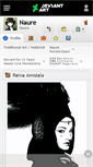 Mobile Screenshot of naure.deviantart.com