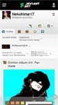 Mobile Screenshot of nekohime17.deviantart.com
