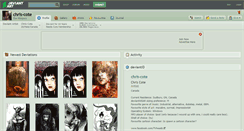 Desktop Screenshot of chris-cote.deviantart.com