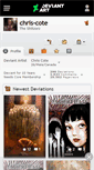 Mobile Screenshot of chris-cote.deviantart.com