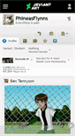 Mobile Screenshot of phineasflynns.deviantart.com