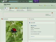 Tablet Screenshot of miss-sunny.deviantart.com