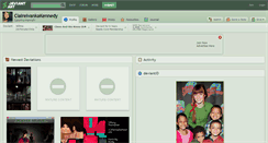 Desktop Screenshot of claireivankakennedy.deviantart.com