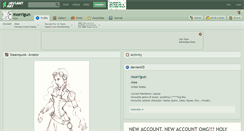 Desktop Screenshot of morrigun.deviantart.com