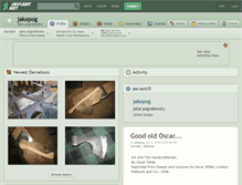Tablet Screenshot of jakepog.deviantart.com