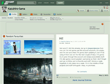 Tablet Screenshot of kazuhiro-sama.deviantart.com